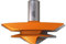 CMT ORANGE TOOLS 955.009.11 MÈCHEQUEUE D'ARRONDE 45-GR. HW Z2 S=8 D=44.5X18X58 DR