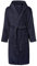Chiemsee Unisex Bademantel mit Kapuze 100% Baumwolle Gr.S - XXL dunkelblau, Bekleidungsgröße:S
