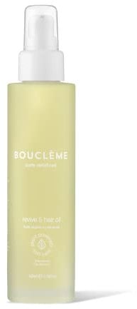Bouclème Curl Towel Haarturban, Handtuch Weiß für Locken Super Absorbent, Haartrockentuch Schnelltrocknend aus Bio-Baumwolle & Bambus