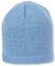 Sterntaler OCS Strickmütze - Klassische Babymütze aus Baumwollgarn (Bio) - Unisex Übergangsmütze ab Geburt - Basic Kopfbedeckung - Beanie Mütze einfarbig - Mittelblau, Größe 33