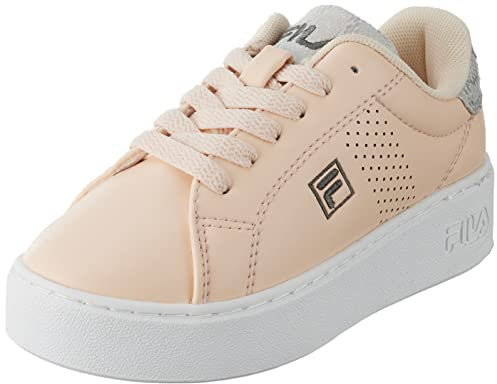 FILA Crosscourt Altezza Kids, Scarpe da ginnastica Bambine e ragazze, Rosa (Vanilla Cream Iridescent), 28 EU