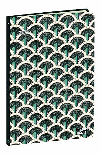 Quo Vadis Carnet de notes Marguy Adultes Graphik paon 15x21 cm
