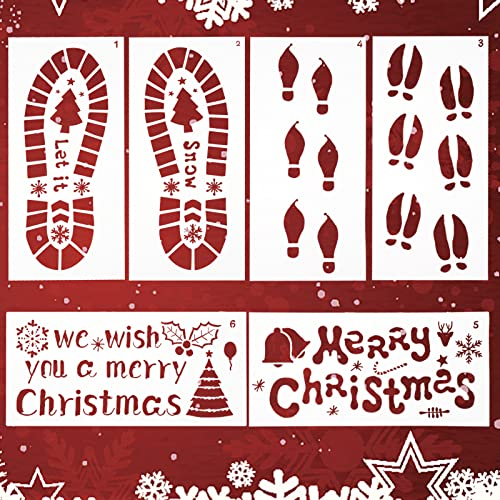 Schablonen Weihnachten Fenster, Schneespray Schablonen, Weihnachtsschablonen, Schablonen für Schneespray, Schablonen Fenster Weihnachten für Fenster Sprühen, Wand DIY, Scrapbooking