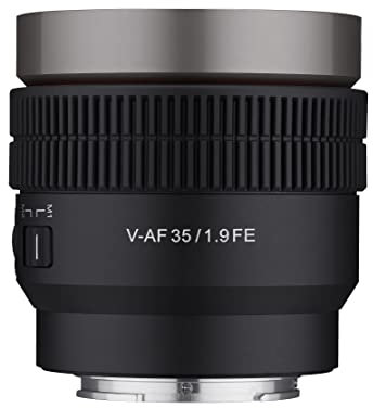 Samyang Lente de Enfoque automático Cine de Marco Completo de 35 mm T1.9 para Sony E (SYCAF35-NEX)