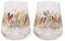 Spode SM-in-4 Sara Miller London Chelsea Glas, transparent, 0,4 Liter Fassungsvermögen, 2 Stück