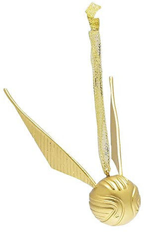 Selezione Varzi Dal 1956 Addobbo Albero Di Natale In Resina Harry Potter Boccino D'Oro