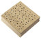 Artoz Stempel – Holzstempel – „Sterne all over“ – 60 x 60 mm – Motivstempel zum Kartenbasteln für Weihnachten, Einladungen, Grüße
