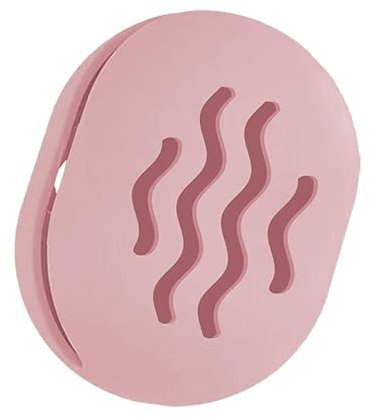 TIKIUKI Porte-éponge de Maquillage, étui en Silicone incassable pour éponge de Maquillage, étui Respirant pour éponge de Maquillage, Convient pour Les Affaires ou Les Voyages（Pink）