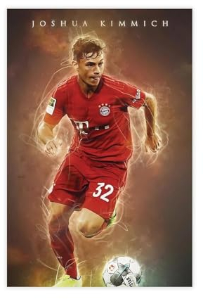MEZUMI Joshua Kimmich Leinwand-Poster, Wandkunst, Dekordruck, Bild, Gemälde für Wohnzimmer, Schlafzimmer, Dekoration, ungerahmt, 30 x 45 cm