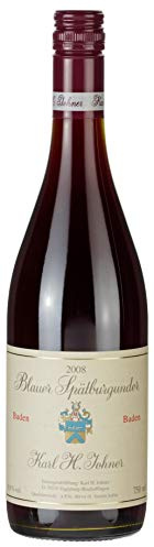 Johner Blauer Spätburgunder Barrique tr. 2022 von K. H. Johner, trockener Rotwein aus Baden
