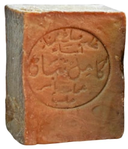 1x Aleppo Seife 70% Lorbeeröl & 30% Olivenöl - 6 Jahre Gereift - Naturseife, Gesichtsseife & Körperseife - Vegan, Palmölfrei, Ohne Künstliche Duftstoffe
