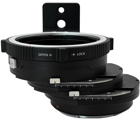 XPIMAGE Double-Shift-Objektivadapterring, kompatibel mit Hasselblad V-Objektiv für X-System-XCD-Kamera X1D X2D