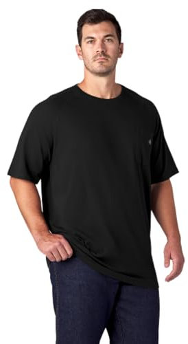 Dickies Men's Cooling Short Sleeve Pocket T-Shirt, Black, XXL