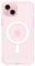 ORNARTO Air Case for iPhone 15 Plus,Compatible with MagSafe,Clear Military-Grade Drop Protection Phone Cases Cover for iPhone 15 Plus 6.7-Pink
