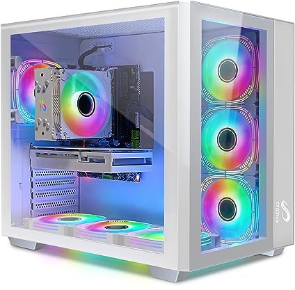 STGsivir ,PC Gaming,Ordenador de sobremesa Core I7,10700KF up to 5.1GHz,GeForce RTX 3060 12GB GDDR6,16GB RAM,1T SSD,WiFi,BT 5.0,7Fans,Windows 11 H64