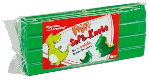 Flippi® Soft-Knete, 500 g | Wiemann Lehrmittel (grün)