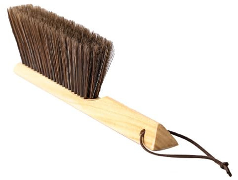 Bafnsiji Staubbürste, Rubberwood Handbürste, Hölzerne Handbürste, Weiche Reinigungsbürste, Sofa Möbel Duster Removal Counter Cleaner, Handheld Holzgriff Bürste für die Reinigung