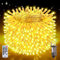 Nextronix Fairy Lights Indoor Outdoor, 30m 300 LED Christmas Tree Lights Plug-in with 8 Modes/Timer/Remote, IP44 Waterproof Outside Lights for Garden/Outside/Window/Bedroom Decorations(Warm White)