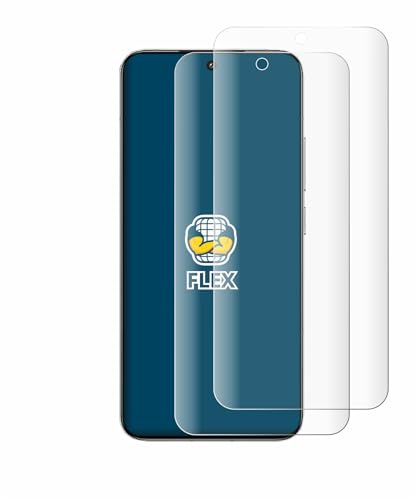 BROTECT Schutzfolie für Xiaomi 15 | 2 Stück Transparenter Displayschutz Made in Germany Klare Full-Screen Folie Full-Cover 3D Curved Montage Kit