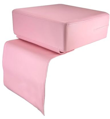 BIOTIFF Coussin Pouf rehausseur pour Fauteuil de Coiffure (Rose)