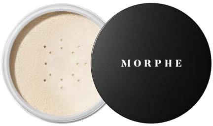 Morphe Jumbo Bake & Set Translucent Setting Powder - Lightweight, Talc-Free Finishing Powder for Face Makeup with a Soft, Natural Finish - Minimizes Shine for Up to 24HR - Translucent (0.62 oz)