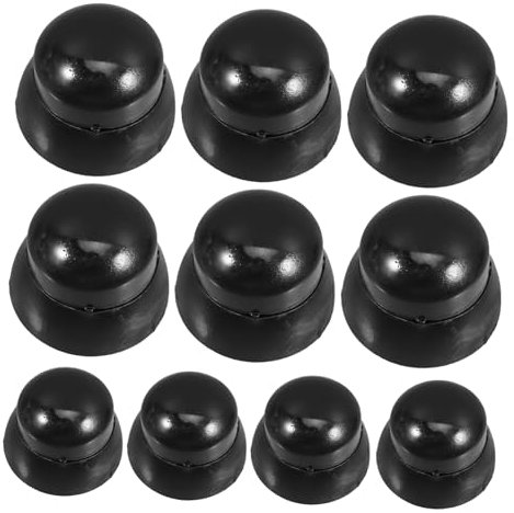 Milisten 10pcs Plastic Nut Protection Covers For Playground Equipment Nut Covers For Slides And Play Areas Outdoor Playground