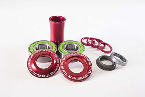 Eastern Bikes BMX Tretlager-Set, 19 mm, Rot
