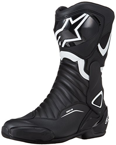 boots S-MX 6, ALPINESTARS (black/grey/red fluo, size 46)