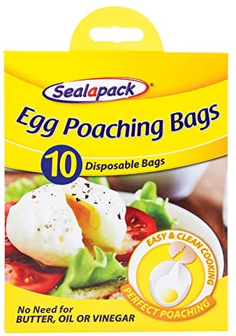 Unknown 20 x Egg Poaching Bags - Plastic, Poach, Egg Poaching Accessory, Fuel, SOLID_FIRE_FUEL, Bagged Wood