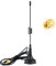 Vecys SMA Antenne 433 MHz Antenne 3dBi SMA Steckeradapter 3 m RG174 Kabel Magnetfuß