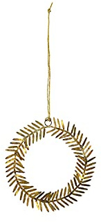House Doctor 257870056 Ornament, Lamet, Messing, Dia: 9 cm