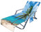 Fansu Schonbezug für Gartenliege, Ozean Druck Frottee Handtuch für Sonnenliege Mikrofaser Schnelltrocknend Strandhandtuch mit 2 Taschen, Strandtuchfür Schwimmbäder, Strände, Gartenhotels