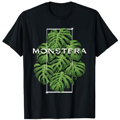 Dschungel Monstera Deliciosa Pflanze Zimmerpflanze T-Shirt