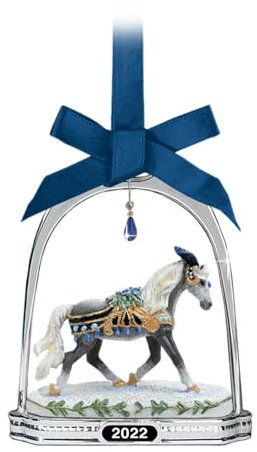 Breyer Pferde 2022 Holiday Collection | Steigbügel Ornament – Schneevogel | Modell #700323
