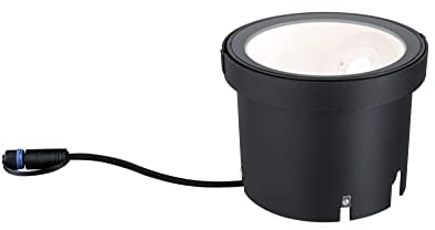 Paulmann 94669 Plug & Shine LED Außenleuchte Plug & Shine Wandfluter Ocos IP67 incl. 1x6,1 Watt dimmbar Außenleuchten Anthrazit Metall 3000 K