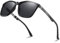 Polarisierte Sonnenbrille Herren/Damen, Vintage Elegant Brillengestell Klassisch, HD-Pilotobjektive; Outdoor-Sportarten,Golf,Fahren,Angeln,Reisebrille Mode Sonnenbrille