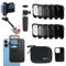 Pan's Snap Filter All Filter Bundle Aufsatz Lens Kompatibel für iPhone 13 Pro Max/12 Pro Max + Erweiterbares Stativ und Handyclip