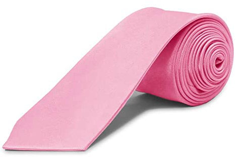 OcioDual Cravate Rose Clair, Cravate Homme Classique et Élégante, Idéale pour les Célébrations, les Événements, Cravates Hommes, les Mariages, les Fêtes, les Hommes D'affaires
