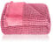 Gräfenstayn Premium Tagesdecke mit Fransen - 150 x 200 cm - leichte Sommerdecke Waffelpique - 100% Baumwolle - kühlende Wohndecke, Baumwoll-Decke als Sofa und Bett-Überwurf (Rosa)
