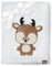 Be Mammy Warme Kuscheldecke Babydecke Blanket Baby Geschenk BE20-168 (Hellgrau - Hirsch)