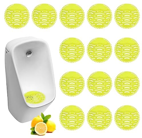 Ecrans Pour Urinoir, 16 Pièces Filtre D'urinoir Avec Parfum, Desodorisant Urinoir, Spatter-Less Grille Urinoir, Ecran Pour Urinoir, Filtres Pour Urinoir, Grille Urinoir Filtre Pour Hôtels Bureaux