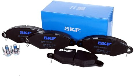 SKF Scheibenbremse Bremsbelag VKBP 80212-4er Set - Position Vorderachse Höhe 77mm Länge 154mm Breite 83mm Dicke 18mm - OE Qualität