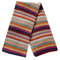 TAKOHL Schal, Schal für Damen, Acryl, Lange Schals, bunter Streifen-Strickschal für Damen und Mädchen, Winter-Halswärmer, modisches Halstuch