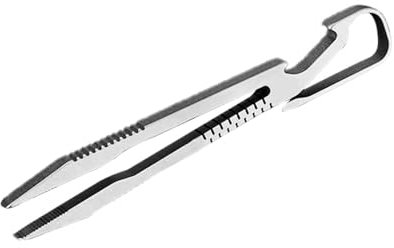 Pince à Épiler Voyage EDC, Mini Pince à Épiler en Alliage de Titane Pince à Épiler Multifonctionnelle EDC de Survie pour les Activités Intérieures et Extérieures