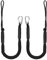EFUTURETIME 2 x Câbles d'Amarrage 10cm (4FT) Corde Bateau, Bungee Dock Line avec Crochet Corde d'Amarrage pour Kayak, Bateau à moteu, Canoë, Pontoon