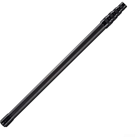 Kescherstab Teleskop, Carbon Kescherstab Teleskopstange Dynamic Leicht Stabil Flexibel Einsetzbar Karpfen für Hecht Angeln Net Handle Fischen, Angeln Accessoires, Gewindeschnittstelle: 8 mm(1.7m)