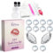 SelfGem® DIY Zahnschmuck-Set | Inklusive 12 Zahnschmucksteinen | Einfache Anwendung | Sicher von zu Hause aus | 10x Diamant & 2x Flügel