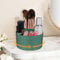 LOPHE 360° Rangement Pinceaux Maquillage, Rangement cosmétique Multifonctionnel, Organisateur de Maquillage Makeup Organizer Présentoir Cosmétique pour Pinceau, Rouge à Lèvres, Eye-liner, Vert
