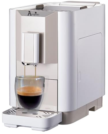 Acopino Venezia – Kaffeevollautomat ohne Milchfunktion | 19 Bar Pumpendruck | Individuell einstellbare Kaffeestärke | Leichte Bedienung & Reinigung | Perfekter Espresso & Lungo