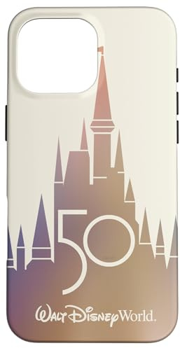 Disney Walt Disney World 50th Anniversary Castle Case for iPhone 16 Pro Max